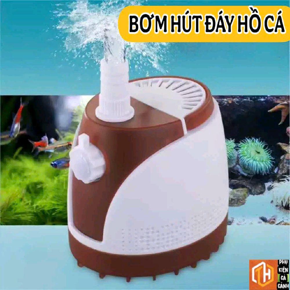 Bơm hút đáy - Bơm hút cặn hồ cá 360 độ Quanlong QL cao cấp bản xuất khẩu Châu Âu.