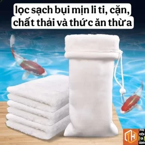 Túi lọc hồ cá - Thảm lọc hồ cá cao cấp, lọc mịn trả lại nguồn nước trong cho hồ cá cảnh